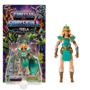 Figura de acción de Teela Masters of the Universe Origins Turtles of Grayskull Wave 3