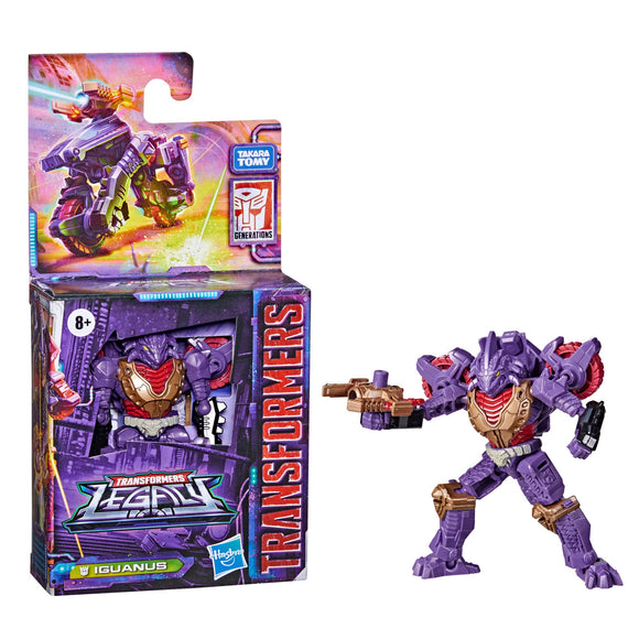Transformers Generaciones Legacy Core Iguanus