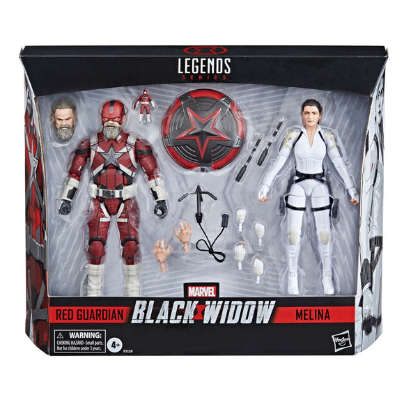 Black Widow Marvel Legends 6-Inch Red Guardian and Melina Vostkoff