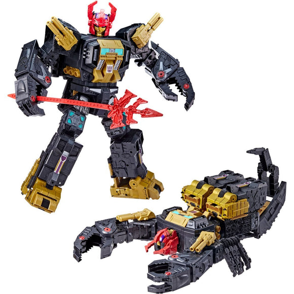 Transformers Generations selecciona Legacy Titan Black Zarak - Exclusivo